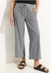 Cecil Striped 7/8th Trousers, Universal Blue