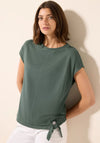 Cecil Stud Trim Tie Trim T-Shirt, Green