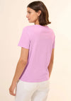 Cecil Foil Graphic Print T-Shirt, Pink