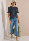 CECIL  LEO AOP SOFT MODAL SHIRT