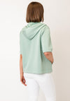 Cecil Scuba Zipped Hoodie, Green