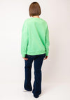 Cecil Paradise Embroidered Sweatshirt, Green