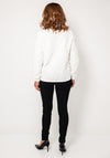 Cecil 3D Sweat Bomber Jacket, White