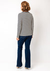 Cecil Striped Long Sleeved Top, Navy