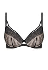 Chantelle Pulp Play Wired T-Shirt Bra, Black
