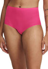 Chantelle One Size High Waist Soft Stretch Brief, Hot Pink