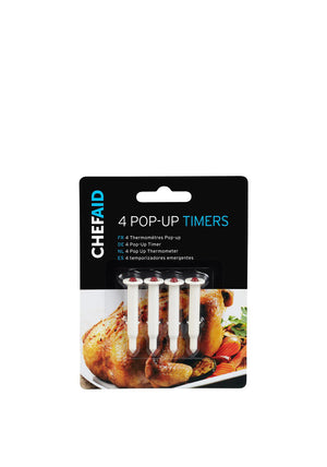 Chef Aid Set of 4 Pop-Up Timers