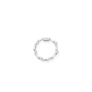 ChloBo Rhythm of Water Stretch Ring, Silver