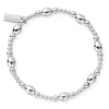 ChloBo Cute Oval Bracelet, Silver