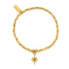 ChloBo Soul Glow Lucky Star Bracelet, Gold