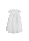 Visara Christening Gown and Bonnet, White