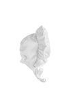 Visara Christening Gown and Bonnet, White