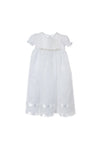 Visara Baby Girl Christening Gown, White
