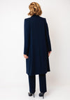 Christina Felix Button Closure Blazer, Navy