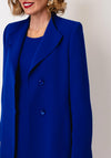 Christina Felix Button Closure Blazer, Royal Blue