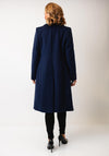 Christana Felix Wool Timeless Tailored Coat, Navy