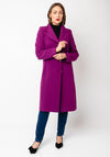 Christina Felix Timeless Tailored Coat, Purple