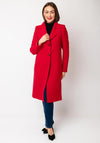 Christina Felix Timeless Tailored Coat, Red