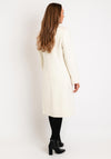 Christina Felix Wool Cashmere Blend Shawl Collar Coat, Winter White