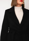 Christina Felix Soft Touch Tailored Coat, Black