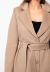 Christina Felix Soft Touch Tailored Coat, Beige