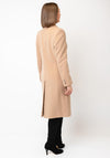 Christina Felix Wool Rich Tailored Coat, Camel Beige