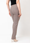 Christina Felix Houndtooth Slim Leg Trousers, Multi