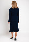 Christina Felix Single Breasted Tailored Blazer, Navy