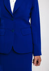 Christina Felix Single Breasted Tailored Blazer, Royal Blue