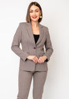 Christina Felix Houndtooth Blazer, Multi-Coloured
