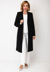 Christina Felix Button Closure Blazer, Black