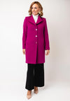 Christina Felix Wool Cashmere Blend Coat, Pink
