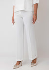 Christina Felix Wide Leg Trousers, White