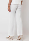 Christina Felix Wide Leg Trousers, White