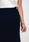 Christina Felix Flared Midi Skirt, Navy