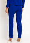 Christina Felix Tailored Straight Leg Trousers, Royal Blue