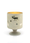 Reindeer Snowflake Candle Holder