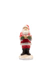 Verano Santa Ornament with Glass