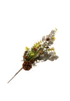 Verano White Berry & Bell Decorative Foliage Spray