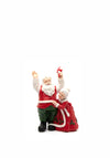 Verano Santa Clause with Measuring Tape Ornament