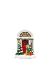 Verano Sitting Dog with Door Christmas Ornament