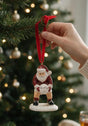 SANTA WITH GAELIC FOOTBAL TREE TRIM