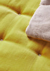 Christy Jaipur 140x200cm Velvet Throw, Yellow