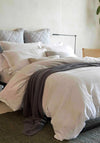 Christy Organic Retreat Duvet Set, White