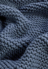 Christy Oslo 140x180cm Chunky Throw, Blue