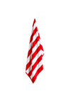 Christy Cabana Striped Beach Towel, Red