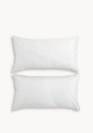 Christy Classic Sateen 400TC King Pillowcase Pair, White