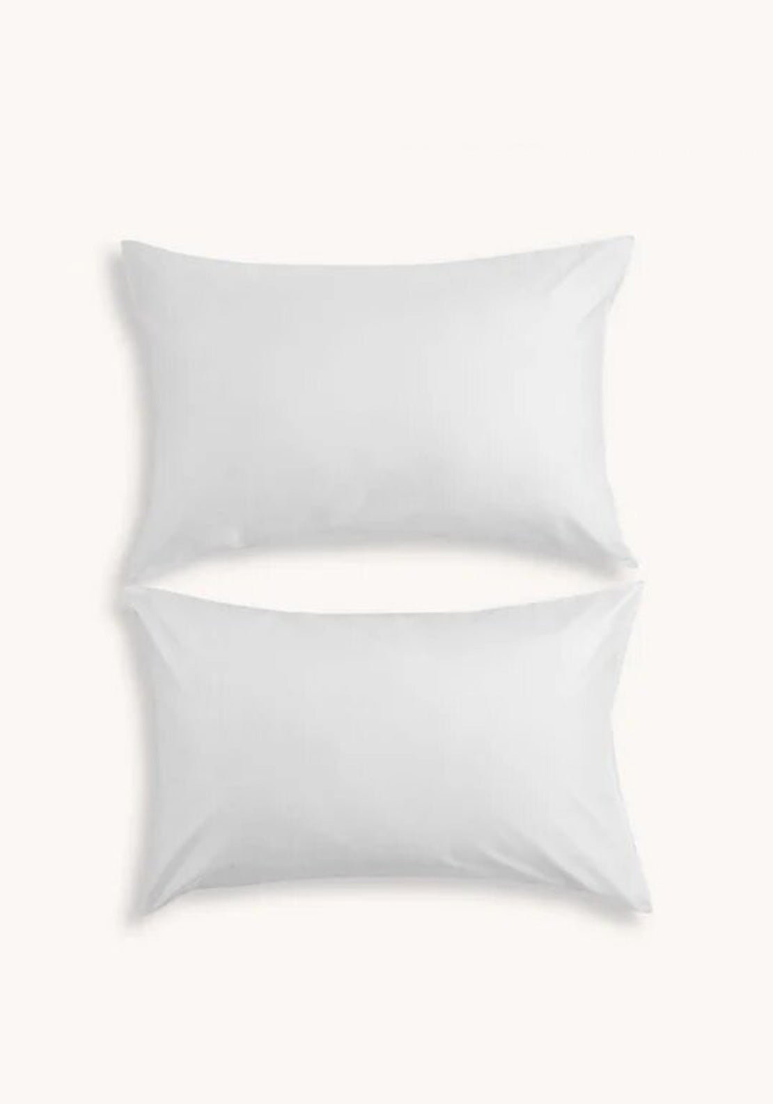 Christy 400TC Sateen Standard Pillowcase Pair, White