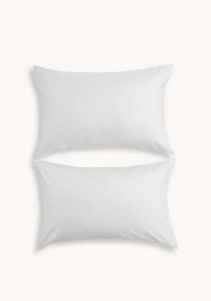 Christy 400TC Sateen Standard Pillowcase Pair, White