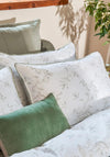 Christy Dunham Leafy Woodlands Duvet Cover Set, Cream & Sage